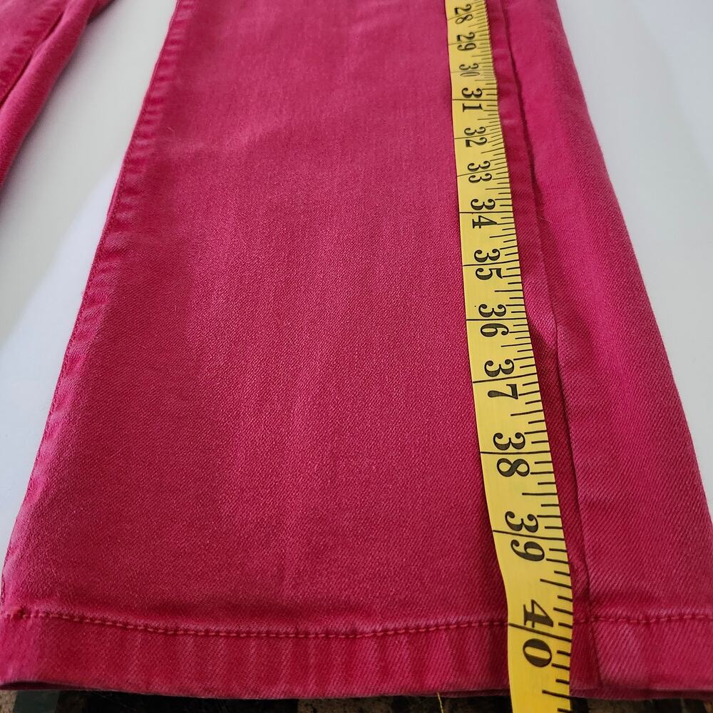 Appleseeds Red Classic 5 Pocket Jeans Size 10 - Picture 8 of 9